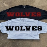 Wolves Team Banner DTF Print