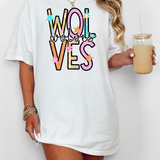 Wolves Star Doodle Mix DTF Print
