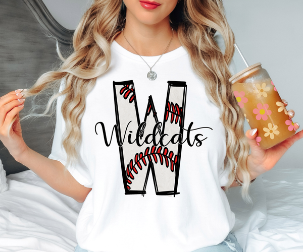 W Wildcats DTF Print