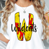 W Wildcats DTF Print