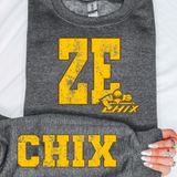 ZE Chix Grunge DTF print