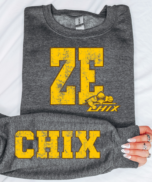 ZE Chix Grunge DTF print