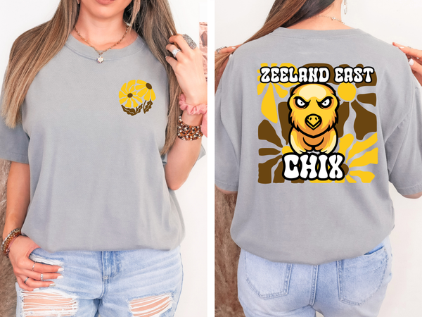 Zeeland East Chix Floral DTF Print