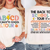 ABCD Teacher Tour DTF Print