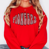 Pioneers Alternative Black Sketch DTF Print