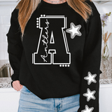 Antlers 06 Star White DTF Print