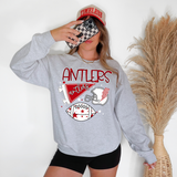 Antlers Football Retrocollage DTF Print