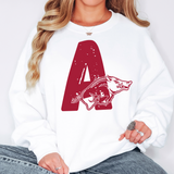 A Razorbacks DTF Print