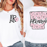 Arkansas Whimsy State Flower DTF