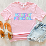 Back To School Occupations Pastel Bookworm DTF Print