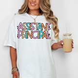 Assistant Principal Spring Star Doodle Mix DTF Print
