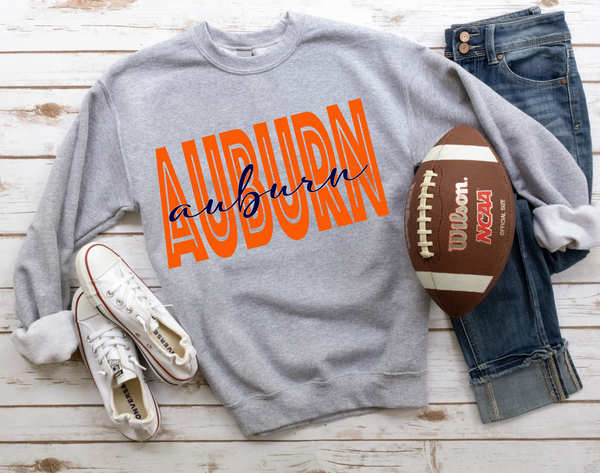 Auburn Two Tone DTF Print