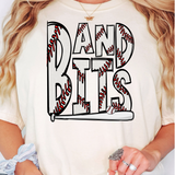 Bandits Baseball Doodle DTF Print