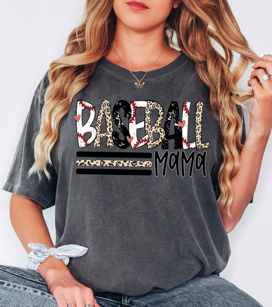 Baseball Mama DTF Print