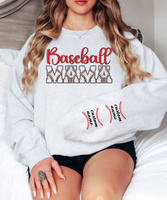 Personalized Baseball Mama DTF Prints