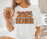 Basketball Senior 2025 DTF Print