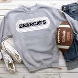 Bearcats Retro Team Oval DTF Print