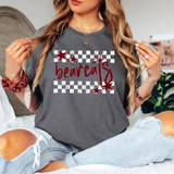 Bearcats Checker Star DTF Print