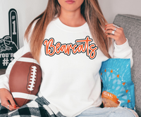 Bearcats Outline DTF Print