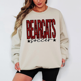 Bearcats Soccer Star Power Team Sports DTF Print