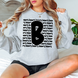 Bears Funky Repeat DTF Print