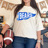 Bears Watercolor Pennant DTF Print