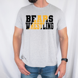 Bears Wrestling Color Split DTF Print