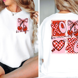 Be Mine Squares DTF Print