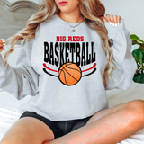 Big Reds Basketball DTF Print