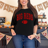 Big Reds Football Arch Distressed DTF Print