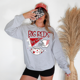 Big Reds Football Retrocollage DTF Print