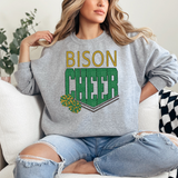 Bison Glitter Cheer DTF Print
