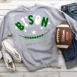 Bison Football Star DTF Print