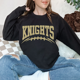 Knights Football Arched DTF Print