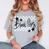 Black Ops Checker Star DTF Print
