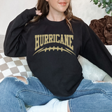 Hurricane Football Arched DTF Print