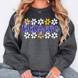 Blazers Daisy Row DTF Print