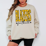 Blazers Football Star Power Team Sports DTF Print