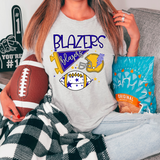 Blazers Football Retrocollage DTF Print