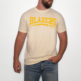Blazers Football Arched DTF Print