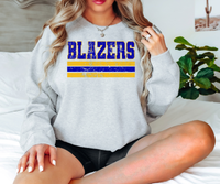 Blazers Grunge DTF Print