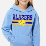 Blazers Softball Grunge DTF Print