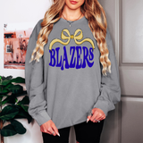 Blazers Wide Ribbon DTF Print
