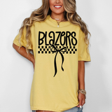 Blazers Simple Bow Checker DTF Print