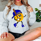 Cute Blazers Softball Guy DTF Print