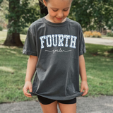 Blue and White Floral Grades Elementary Grade DTF Print