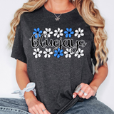 Bluejays Daisy Row DTF Print