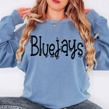 Bluejays Dotted Doodle DTF Print