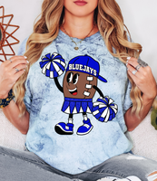 Bluejays Football Girl DTF Print