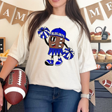 Bluejays Football Girl DTF Print
